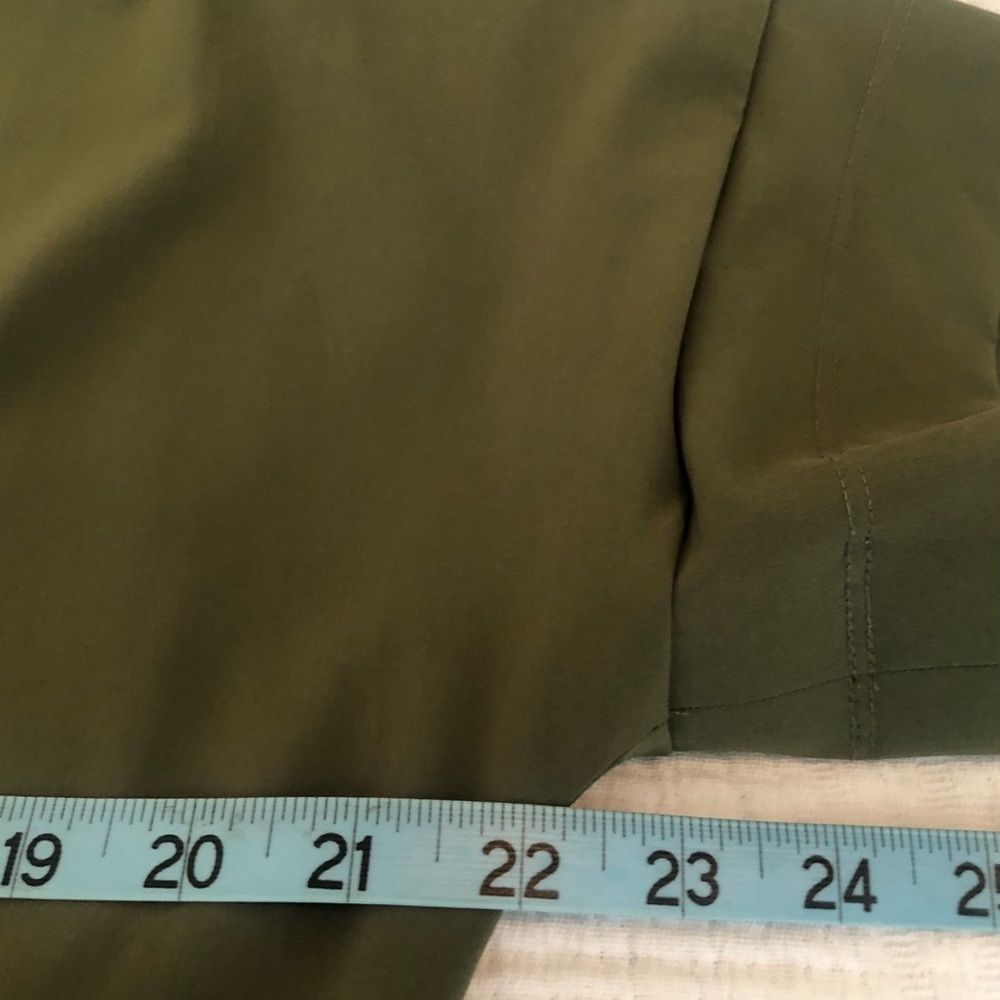 Albion Fit Olive Green Women's Drawstring Jumpsuit - Picture 11 of 14